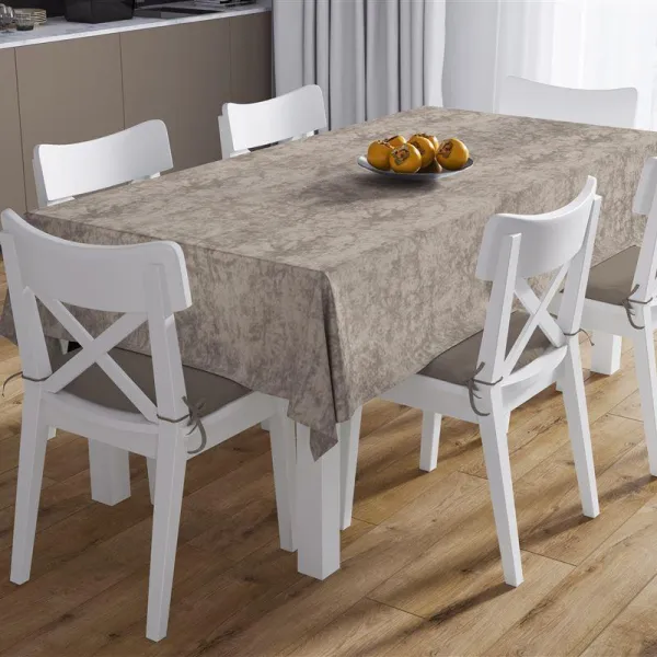 ΑΛΕΚΙΑΣΤΟ ΣΕΤ 2 τεμ (ΤΡΑΠ/ΛΟ 140X220 & ΤΡΑΒΕΡΣΑ 40X220) Panama Shadow Mocha 70/30 Cott/Pol