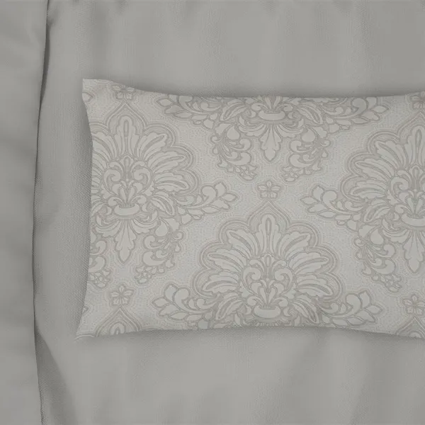 Μαξιλαροθήκη Εμπριμέ Άρτεμις 701 50X70 Grey 100% Cotton