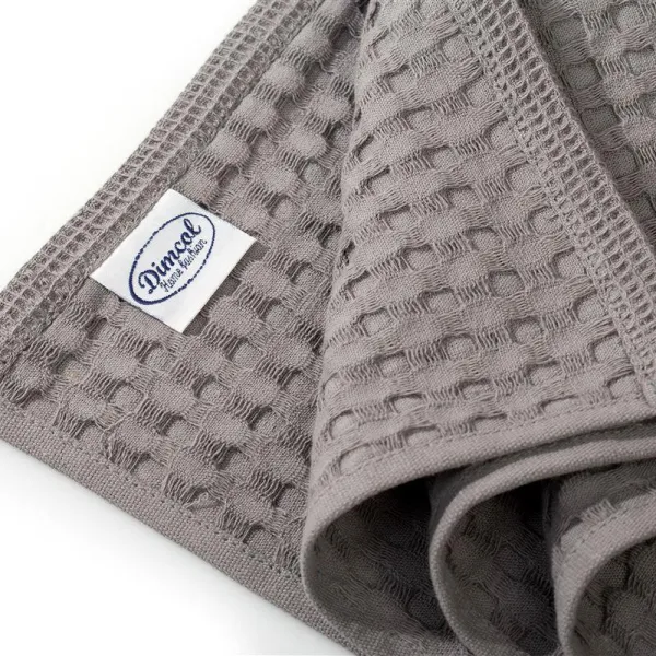 Ποτηρόπανο Πικέ 325 gr/m² Solid 50X70 Grey 100% Cotton