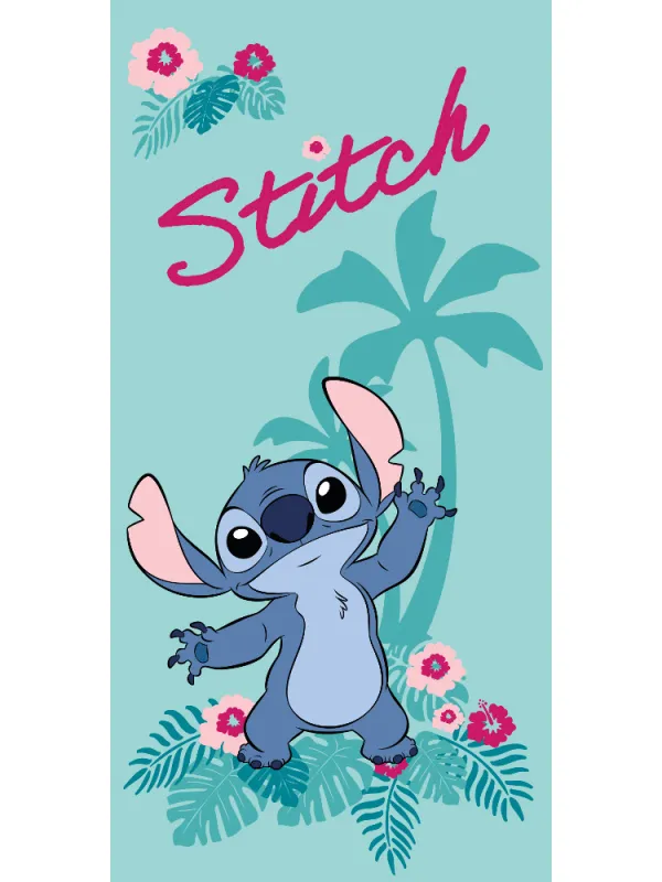 Πετσέτα Θαλάσσης Microfiber Hello Stitch