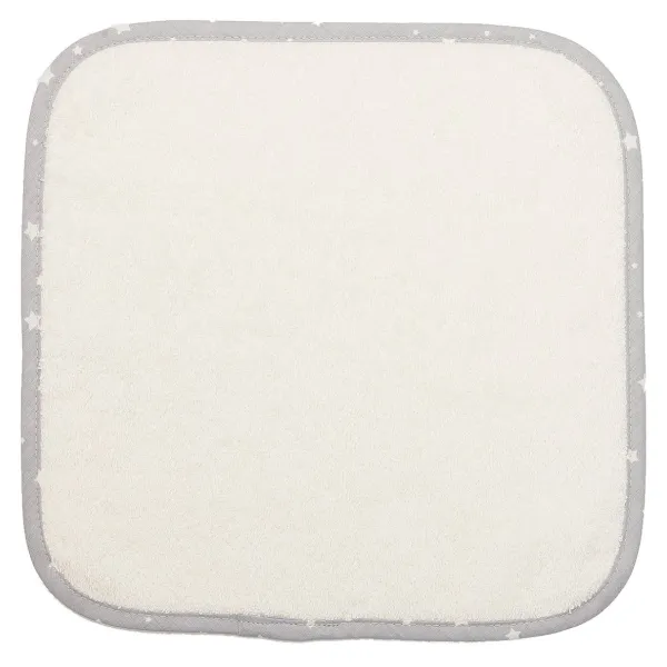 ΛΑΒΕΤΕΣ ΩΜΟΥ bebe  01 30Χ30 ΕΚΡΟΥ/ΓΚΡΙ Cotton 100%