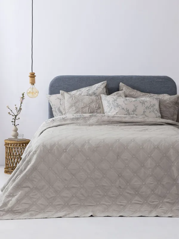 Σετ Κουβερλί μονό 160x240 IFIGENEIA BEIGE