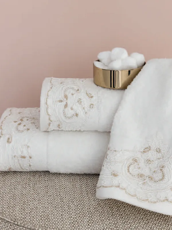 Προϊόν Σετ Πετσέτες Towels Collection LIST WHITE Εικόνα