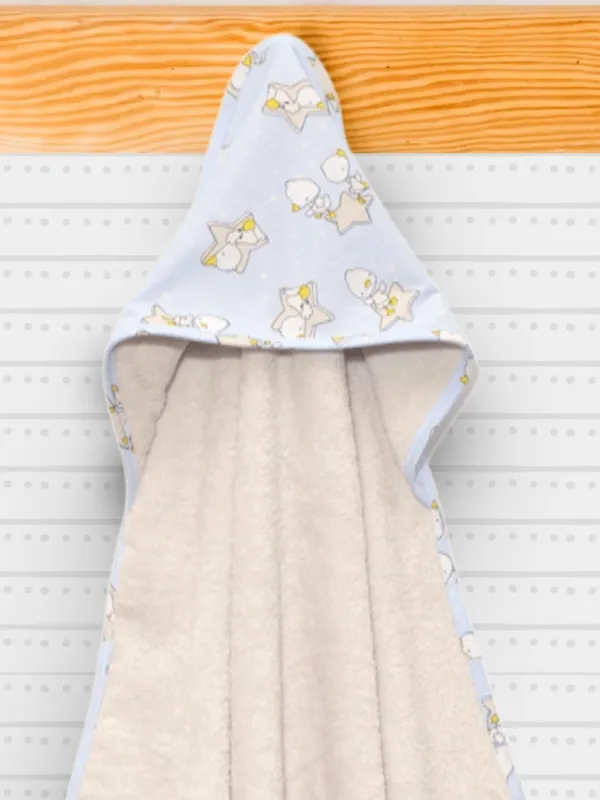 Μπουρνούζι Κάπα 75x75cm 100% Βαμβάκι 450 γρμ/τμ Design 211 Oliver Baby