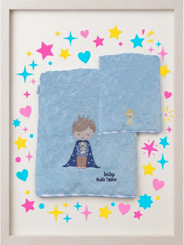 WILLIE ΣΕΤ ΠΕΤΣΕΤΕΣ BEBE  70X140+40X60 100% COTTON