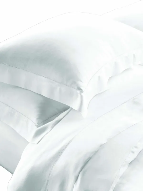ΣΕΤ ΣΕΝΤΟΝΙΑ  Υ/Δ AZUR NEW WHITE10  240X270CM 2*50X70CM 100% COTTON SATIN 230TC