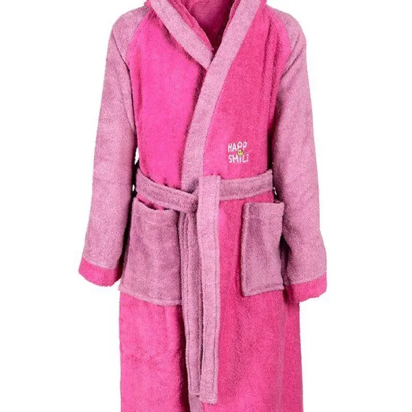 ΜΠΟΥΡΝΟΥΖΙ HAPPY SMILE kids Cotton 100% Fuchsia