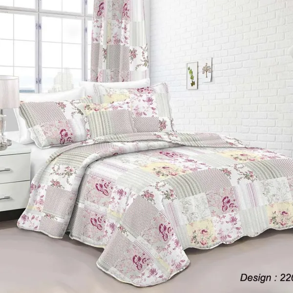 ΚΟΥΒΕΡΛΙ ΣΕΤ 2 τεμ ΕΜΠΡΙΜΕ 220 160X220 Micro Polyester
