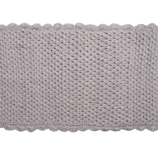 ΠΑΤΑΚΙΑ πλεκτό (70cm x 140cm) γκρί