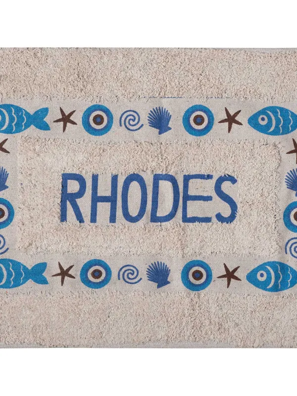 Προϊόν Πατάκι μάτι RHODES (40cm x 60cm) μπλέ Εικόνα