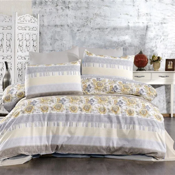 ΠΑΠΛΩΜΑΤΟΘΗΚΗ ΕΜΠΡΙΜΕ Ηλιαχτίδα 370 160Χ240 Grey-Beige Cott/Pol 70/30