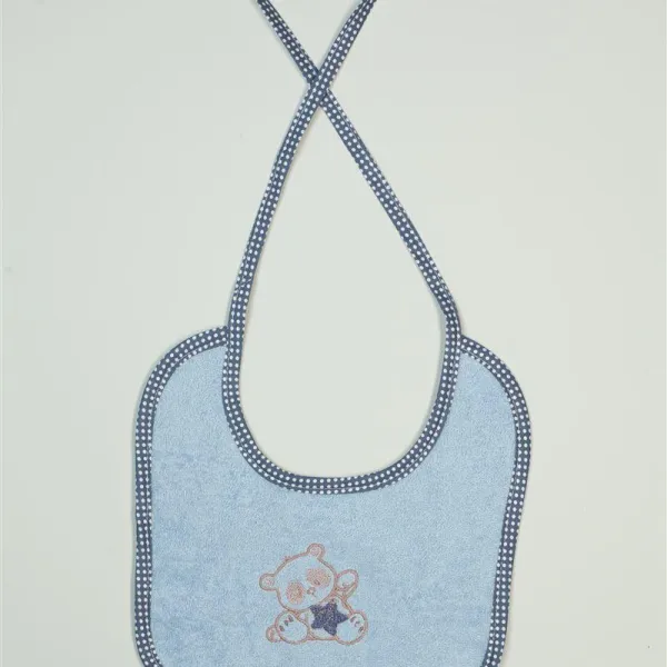 ΣΑΛΙΑΡΑ Με Κέντημα bebe Star Bear 151 25X25 Σιελ 100% Cotton