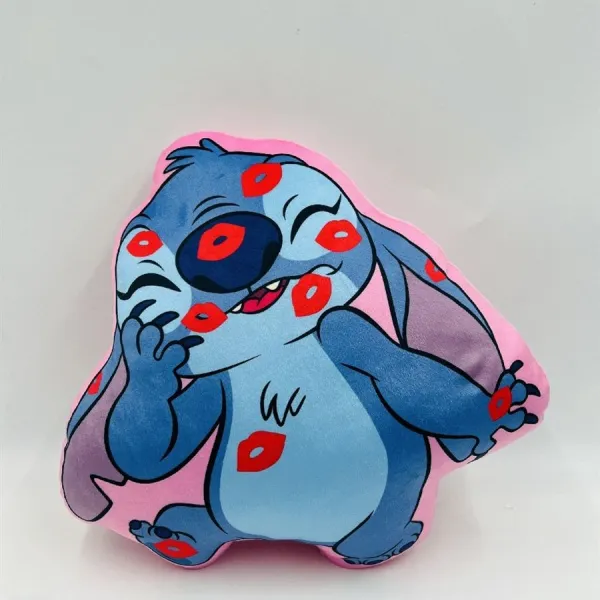 Μαξιλάρι 3D Disney Home Stitch 616 35 cm Pink 100% Velboa