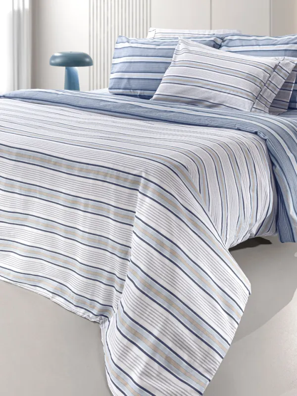 Προϊόν Σετ 4τμχ Σεντόνια Pinstripe Denim Εικόνα