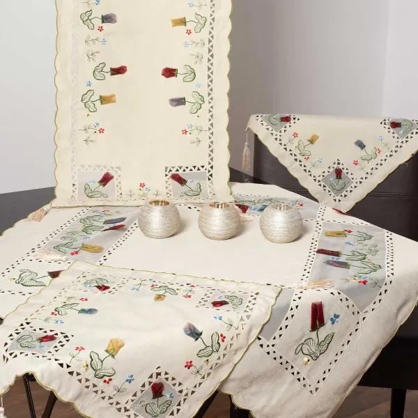 Σετ 7 τεμαχίων  (90cm x 90cm 40cm x 110cm 2x60cm x 60cm 2x 40cm x 40cm 140cm x 140cm)  5673