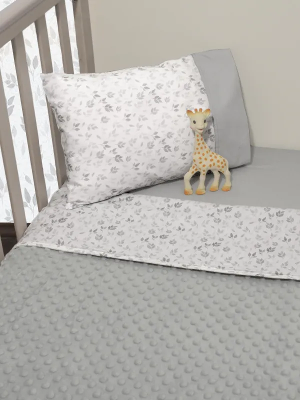Minky Κουβέρτα Κούνιας Διπλής Όψης 100x150 Des.507 SOPHIE LA GIRAFE