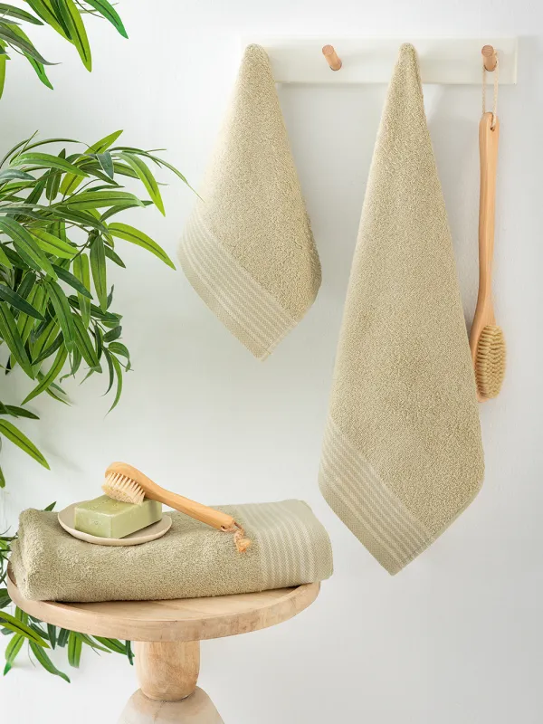 Προϊόν Σετ Πετσέτες (30X50, 50X90, 70X140) GARY BEIGE Εικόνα