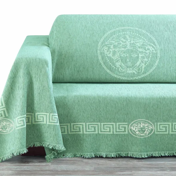 OLYMPUS2  ΤΡΙΘΕΣΙΟ ΡΙΧΤΑΡΙ GREEN 180Χ300CM 100% CHENILLE