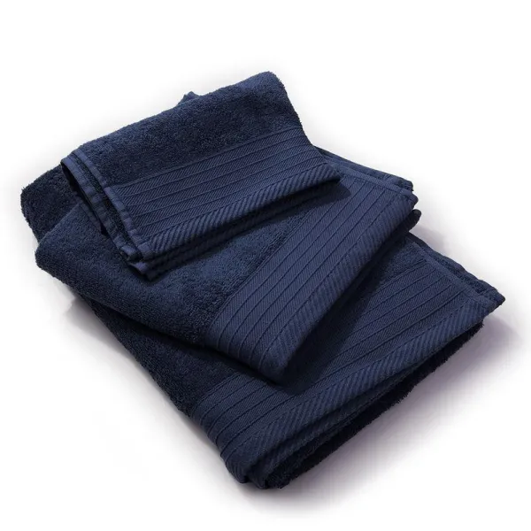 Πετσέτα Πενιέ 500 gr/m² 50X100 Navy Blue 100% Cotton