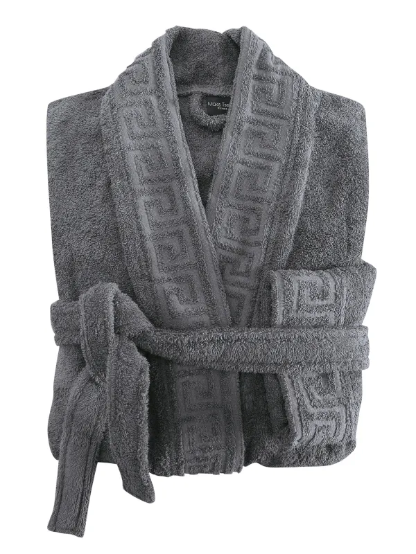 ΜΠΟΥΡΝΟΥΖΙ GREEK1 (GREY) XLARGE 100% COTTON 450gsm