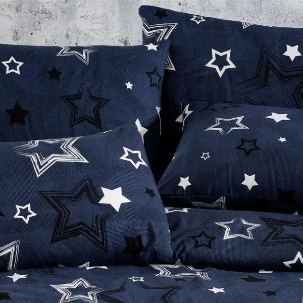 ΜΑΞΙΛΑΡΟΘΗΚΗ ΕΜΠΡΙΜΕ Γαλαξίας 307 50X70 Dark Blue 70/30 Cott/Pol