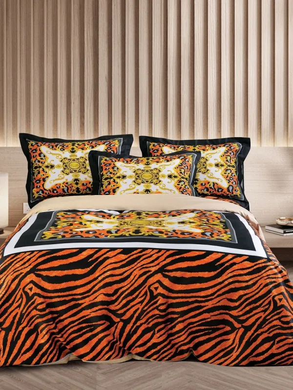 ASIA ΣΕΤ ΚΟΥΒΕΡΛΙ KING 240x260cm COTTON SATIN DIGITAL PRINT
