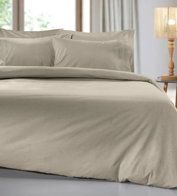 Σεντόνι Color Plus Taupe 