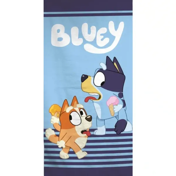 Πετσέτα Θαλάσσης Microfiber Ice Cream Bluey