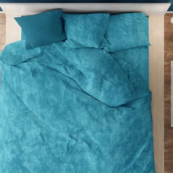 Παπλωματοθήκη Premium Shadow 620 220X240 Turquoise 100% Cotton