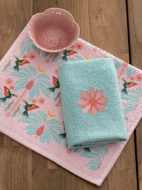 Προϊόν Σετ 2 Πετσέτες Κουζίνας 30x50 MH400 FLOWER Εικόνα