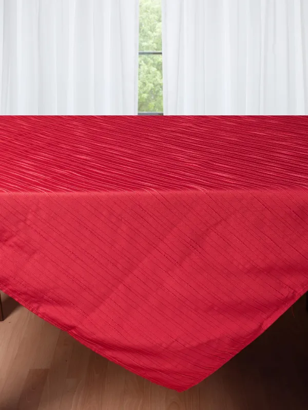 Σαντούκ τραπεζοκαρέ S1058 (135cm x 135cm) κόκκινο