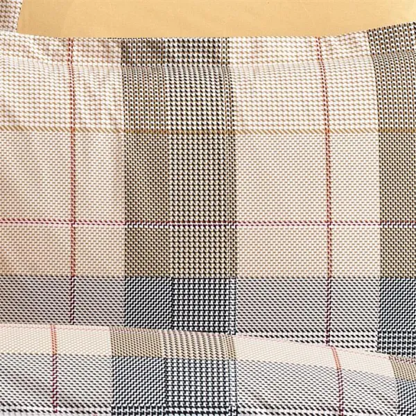 Μαξιλαροθήκη Εμπριμέ Αντιγόνη 340 50X70 Beige 100% Cotton Flannel