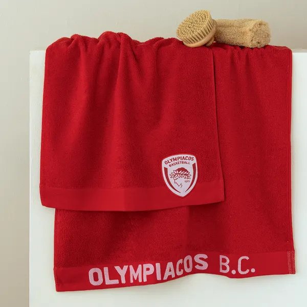 Πετσέτα Προσώπου Olympiacos B.C. 1925 100% Βαμβάκι 50x100 cm