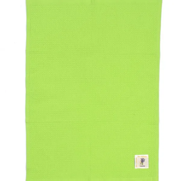 Ποτηρόπανο Πικέ Lavender 45X65 Λαχανί Με Κρόσσι 100% Cotton