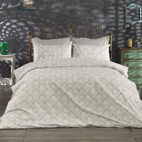 ΠΑΠΛΩΜΑΤΟΘΗΚΗ ΕΜΠΡΙΜΕ 220Χ240 Οφηλία 276 Grey Cott/Pol 70/30