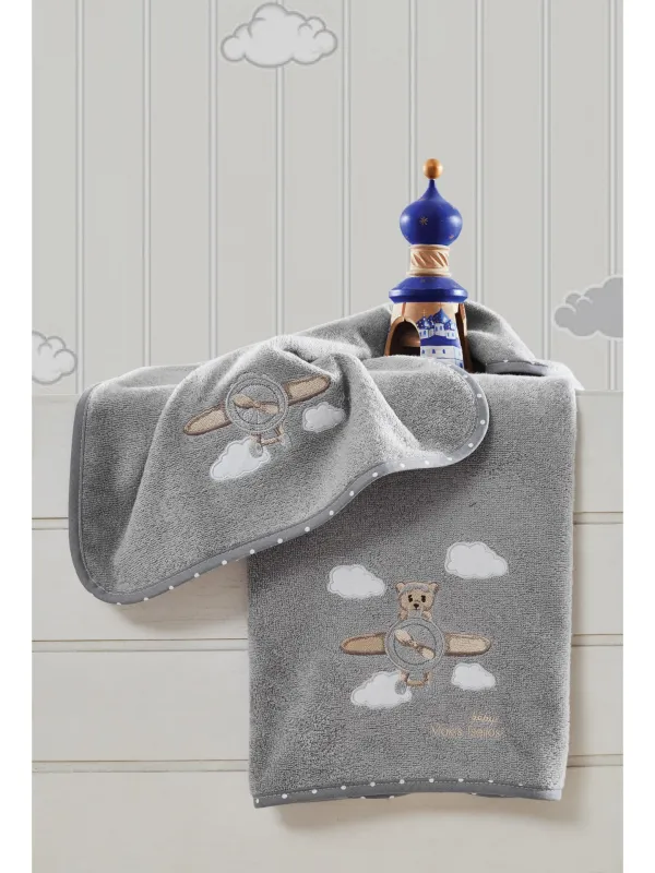 HORIZON ΣΕΤ ΠΕΤΣΕΤΕΣ BEBE 70X140+40X60  100% COTTON