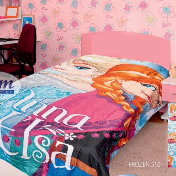 ΚΟΥΒΕΡΛΙ Disney FROZEN 510 160Χ250 Digital Print Micro