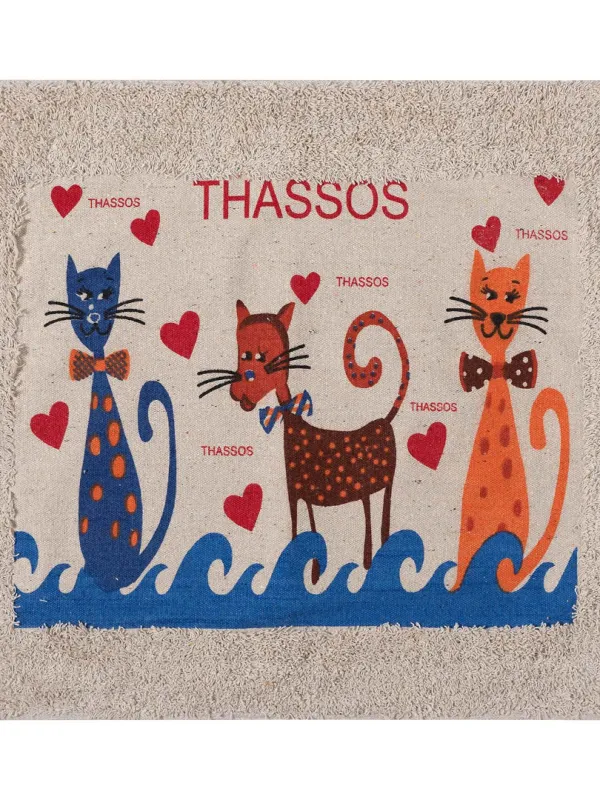 Πατάκι γάτα THASSOS (50cm x 80cm)