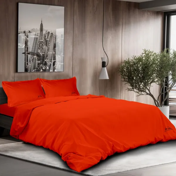 ΣΕΤ ΣΕΝΤ. MONO LOR ORANGE NUOVO COT/TEN
