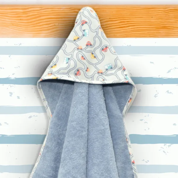 Μπουρνούζι Κάπα 75x75cm 100% Βαμβάκι 450 γρμ/τμ Design 214 Oliver Baby