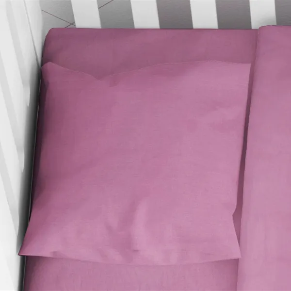 ΜΑΞΙΛΑΡΟΘΗΚΗ bebe Solid 492 35X45 Lila Cotton 100%