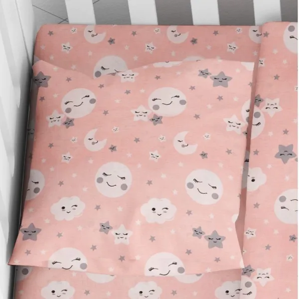 ΜΑΞΙΛΑΡΟΘΗΚΗ ΕΜΠΡΙΜΕ bebe Smile 82 35X45 Coral Cotton 100%