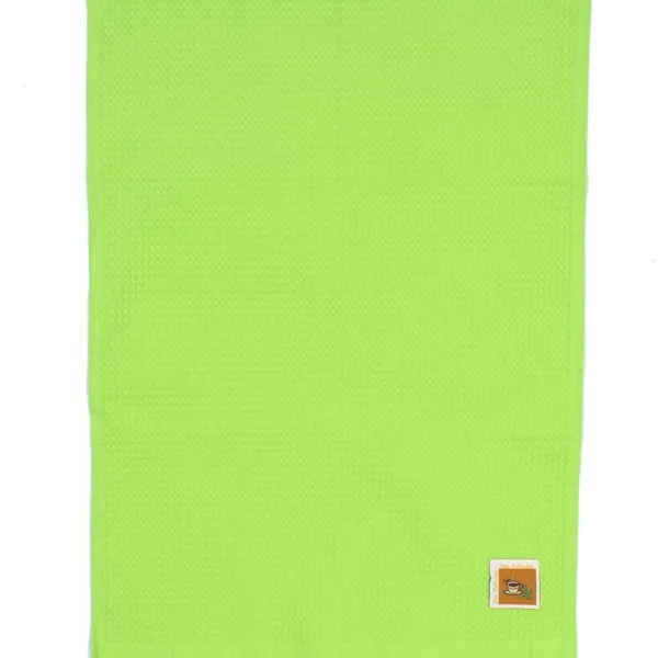 Ποτηρόπανο Πικέ Tea 45X65 Λαχανί Με Κρόσσι 100% Cotton