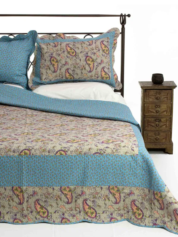 Προϊόν ΚΟΥΒΕΡΛΙ σετ (220cm x 240cm + 2 x 50cm x 70cm) NS76-1 Εικόνα