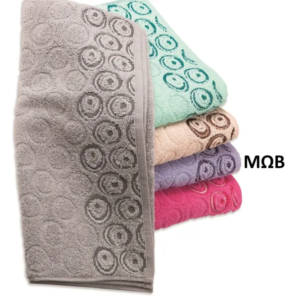 ΠΕΤΣΕΤΑ  ΖΑΚΑΡ ZERO TWIST ΟΥΡΑΝΙΑ 70X140 ΜΩΒ Cotton 100%