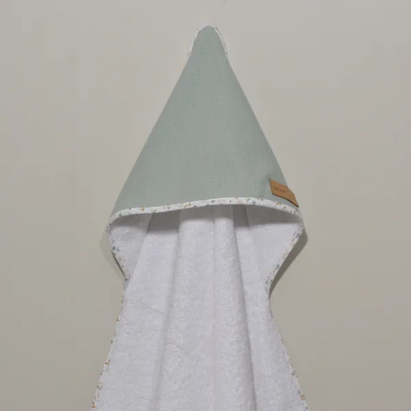 Μπουρνούζι Κάπα 75x75cm 100% Βαμβάκι 450 γρμ/τμ Design 403 Oliver Baby
