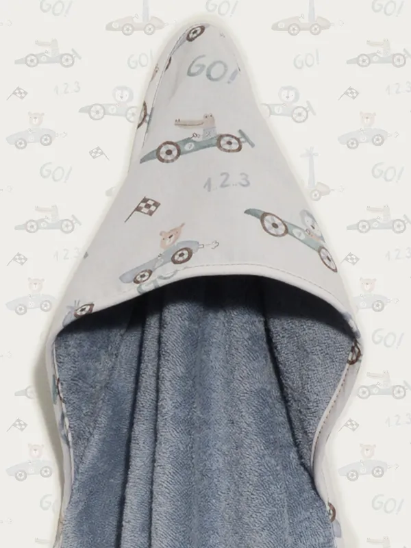 Μπουρνούζι Κάπα 75x75 100% Βαμβάκι 450γρμ/τμ Des.421 Oliver Baby