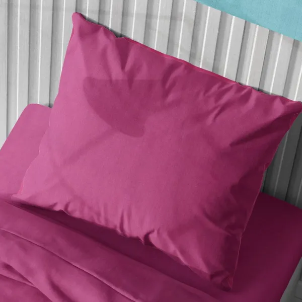 ΜΑΞΙΛΑΡΟΘΗΚΗ Solid 499 50X70 Fuchsia Cotton 100%