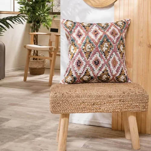 Προϊόν Μαξιλαροθήκη Anso 06 - 50x50cm με γέμιση Εικόνα