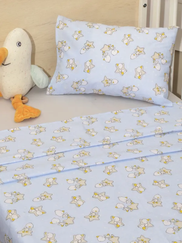 Σεντόνια Κούνιας 3 τεμ. 110x160cm 100% Βαμβάκι Design 211 Oliver Baby